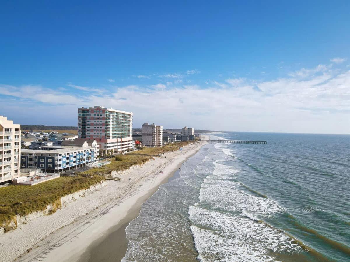 *2Br Oceanfront Retreat*King Ensuite*Pool*Nmb Cherry Grove*Pc4 Myrtle Beach Exterior photo